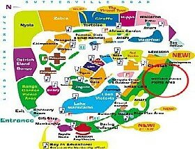 Sacramento Zoo Map