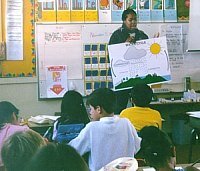 Presenter Showing Display